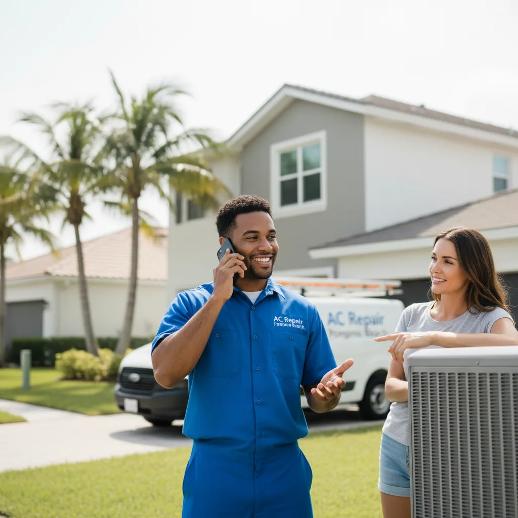 AC Repair Pompano Beach customer support in Port Jefferson